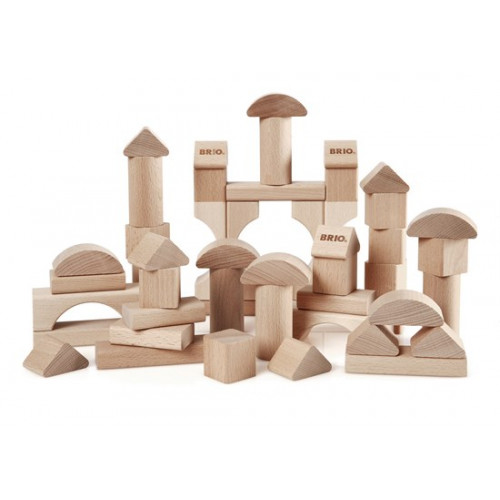 Set 50 Bloques Construcción - BRIO BRIO BRIO