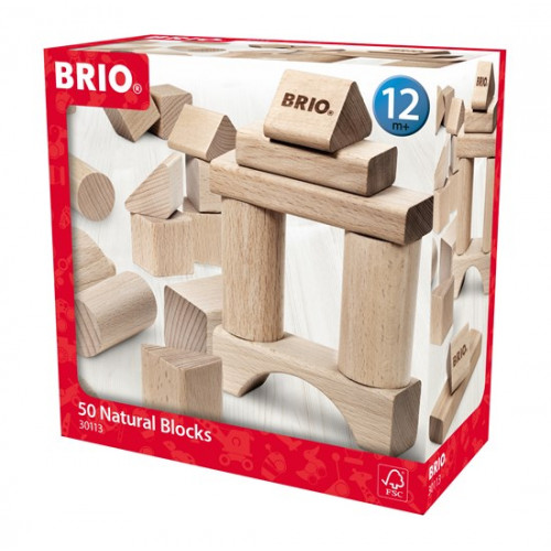 Set 50 Bloques Construcción - BRIO BRIO BRIO