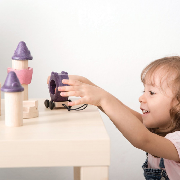Castillo de Hadas de Bloques | PLANTOYS PlanToys PLANTOYS