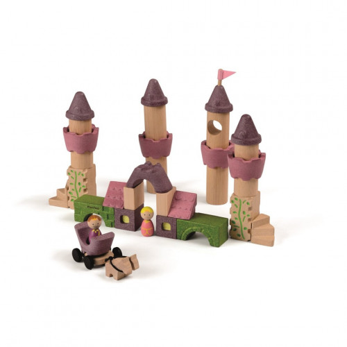 Castillo de Hadas de Bloques | PLANTOYS PlanToys PLANTOYS