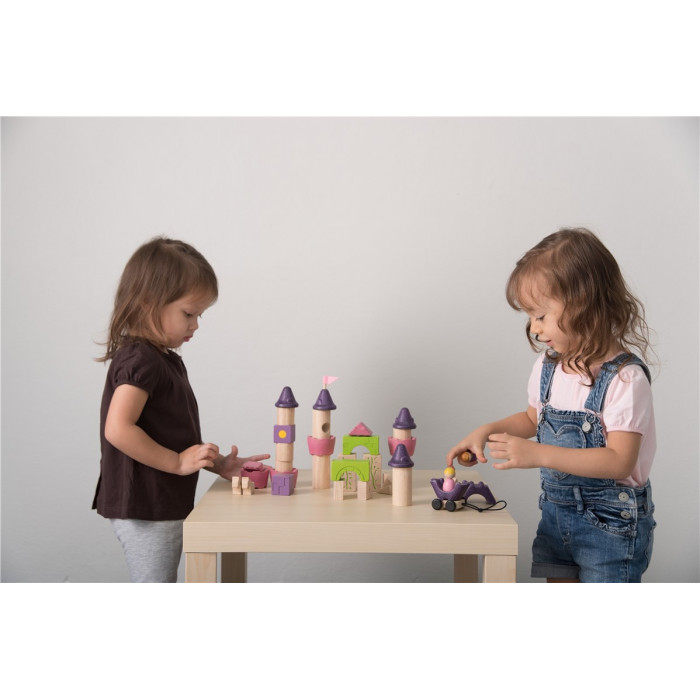 Castillo de Hadas de Bloques | PLANTOYS PlanToys PLANTOYS