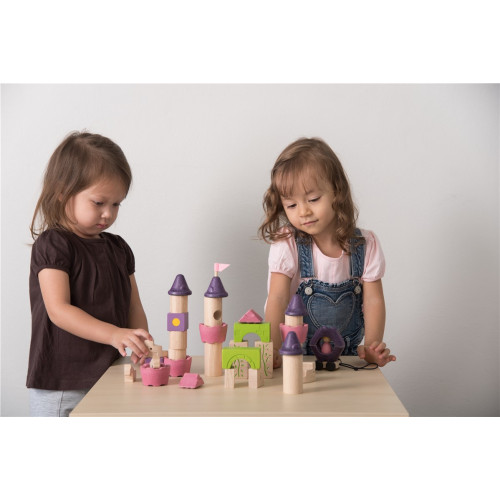Castillo de Hadas de Bloques | PLANTOYS PlanToys PLANTOYS