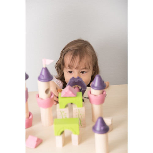 Castillo de Hadas de Bloques | PLANTOYS PlanToys PLANTOYS