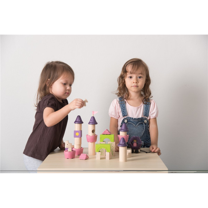 Castillo de Hadas de Bloques | PLANTOYS PlanToys PLANTOYS