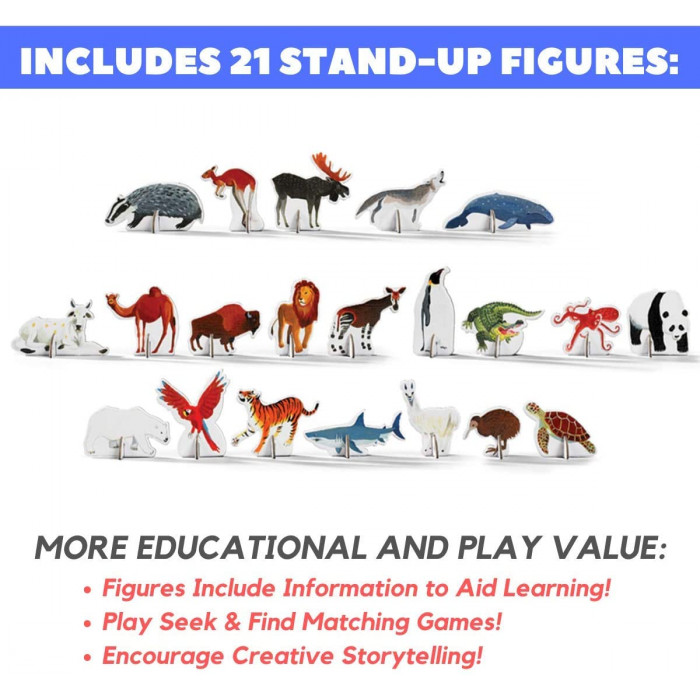 Puzzle Descubrir el Mundo - COCODRILE CREEK  COCODRILE CREEK