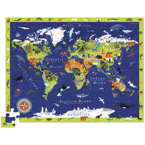 Puzzle Descubrir el Mundo - COCODRILE CREEK  COCODRILE CREEK