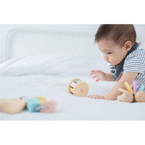 Sonajero Roller Madera Color Pastel | PLANTOYS PlanToys PLANTOYS