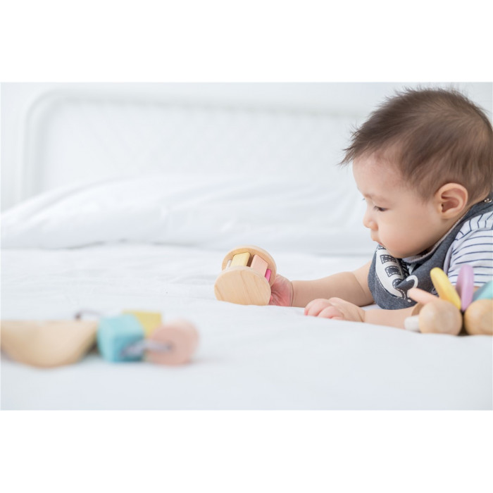 Sonajero Roller Madera Color Pastel | PLANTOYS PlanToys PLANTOYS