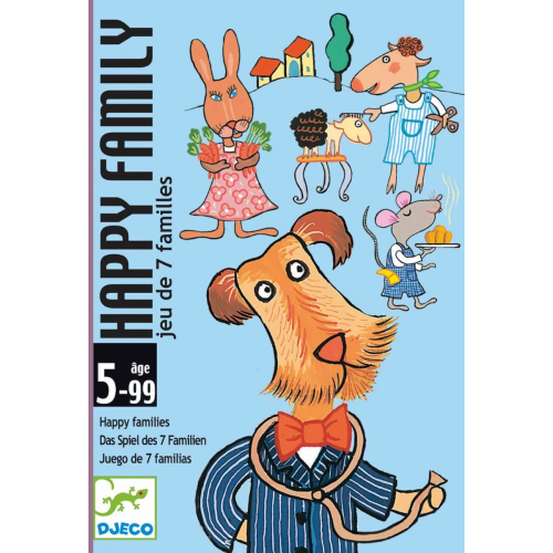 Juego Cartas Happy Family | DJECO DJECO DJECO