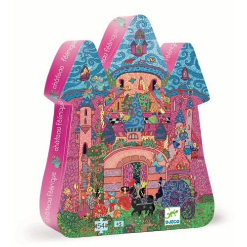 Puzzle Silueta Castillo Mágico | DJECO  DJECO