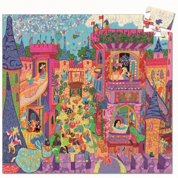 Puzzle Silueta Castillo Mágico | DJECO  DJECO