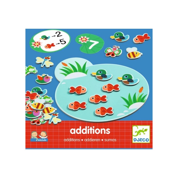 Juego de Sumas Eduludo | DJECO  DJECO