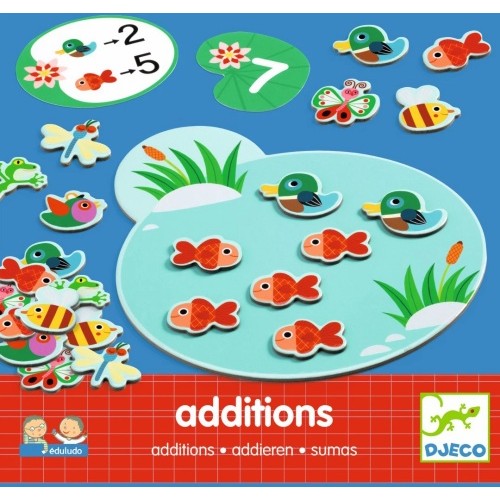 Juego de Sumas Eduludo | DJECO  DJECO