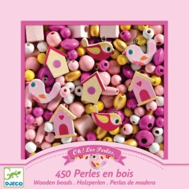 Perlas de madera | Pájaros | DJECO  DJECO