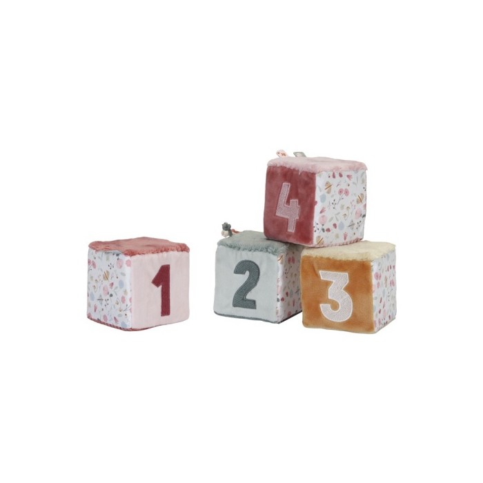 Cubos Blanditos Apilables Flores & Mariposas | LITTLE DUTCH  LITTLE DUTCH