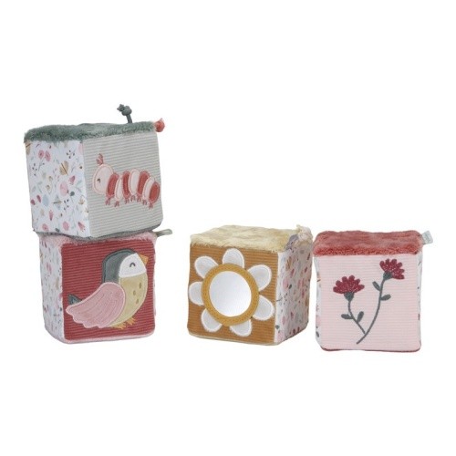 Cubos Blanditos Apilables Flores & Mariposas | LITTLE DUTCH  LITTLE DUTCH