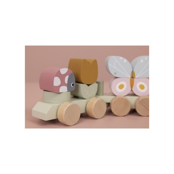 Tren Apilable Flores & Mariposas | LITTLE DUTCH  LITTLE DUTCH