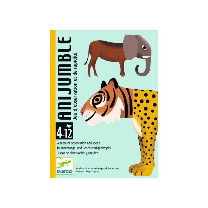 Juego Cartas Anijumble | DJECO  DJECO