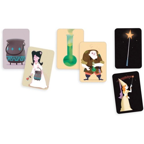 Juego Cartas Magic School | DJECO  DJECO