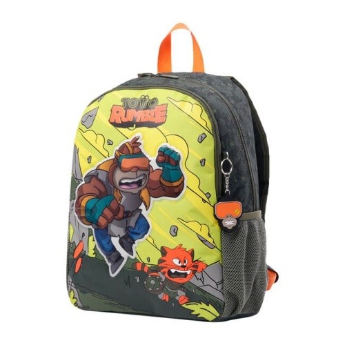 Mochila escolar mediana Cartoons Brawlmaster | TOTTO  En la Escuela