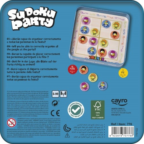 Sudoku Party | CAYRO  Inicio