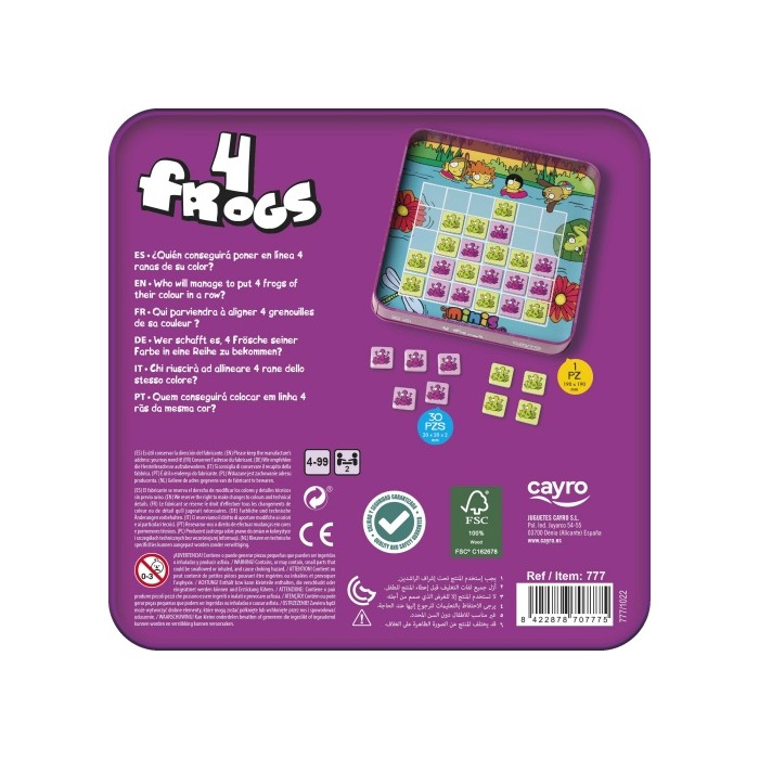 4 Frogs | CAYRO  Inicio