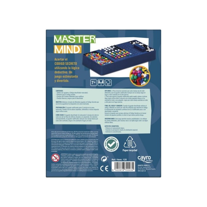 Master Mind Edición Viaje | CAYRO  Inicio