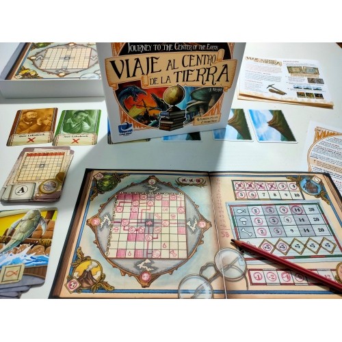 Viaje al centro de la Tierra | TRANJIS GAMES  Inicio