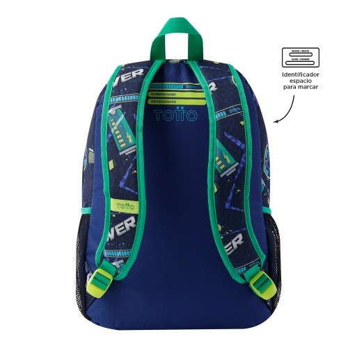 Mochila Escolar Infantil Kong Lab | TOTTO  En la Escuela