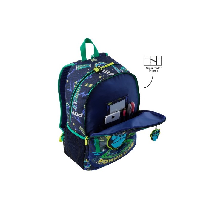 Mochila Escolar Infantil Kong Lab | TOTTO  En la Escuela