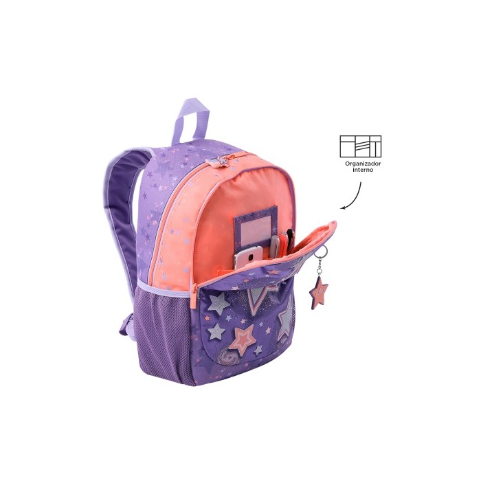 Mochila Escolar Infantil Star Cat M | TOTTO  Inicio