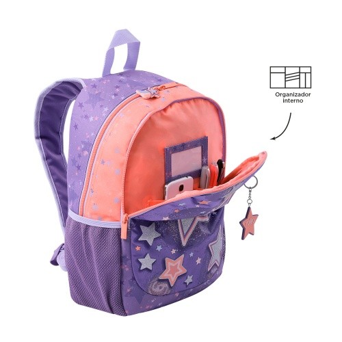 Mochila Escolar Infantil Star Cat M | TOTTO  Inicio