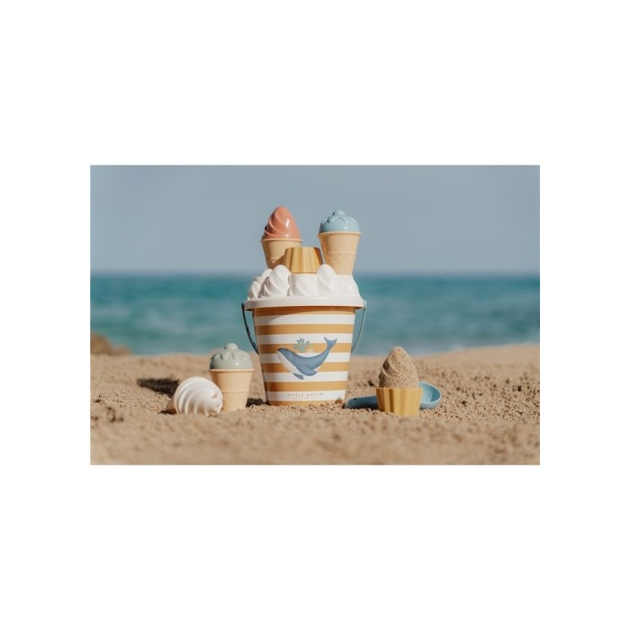 Set Cubo de Playa con Helados Oceans Dreams| LITTLE DUTCH  LITTLE DUTCH