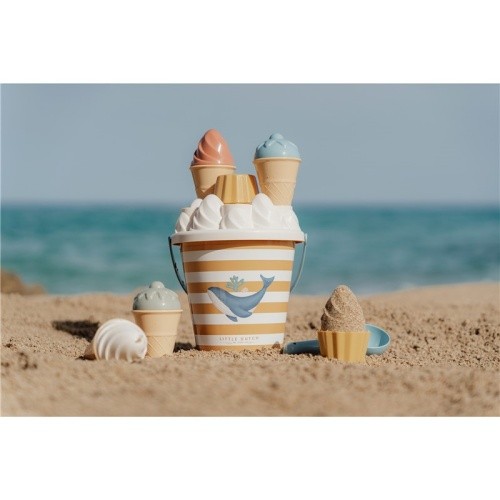 Set Cubo de Playa con Helados Oceans Dreams| LITTLE DUTCH  LITTLE DUTCH