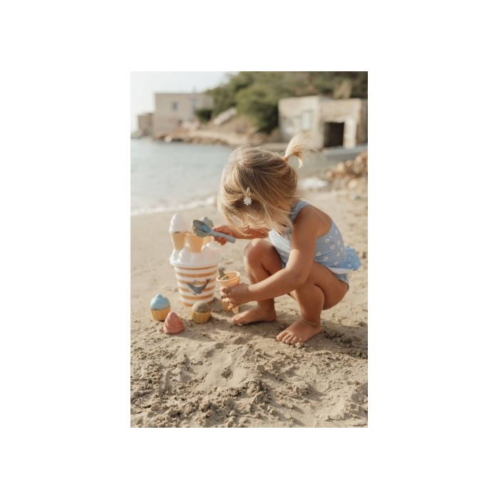 Set Cubo de Playa con Helados Oceans Dreams| LITTLE DUTCH  LITTLE DUTCH