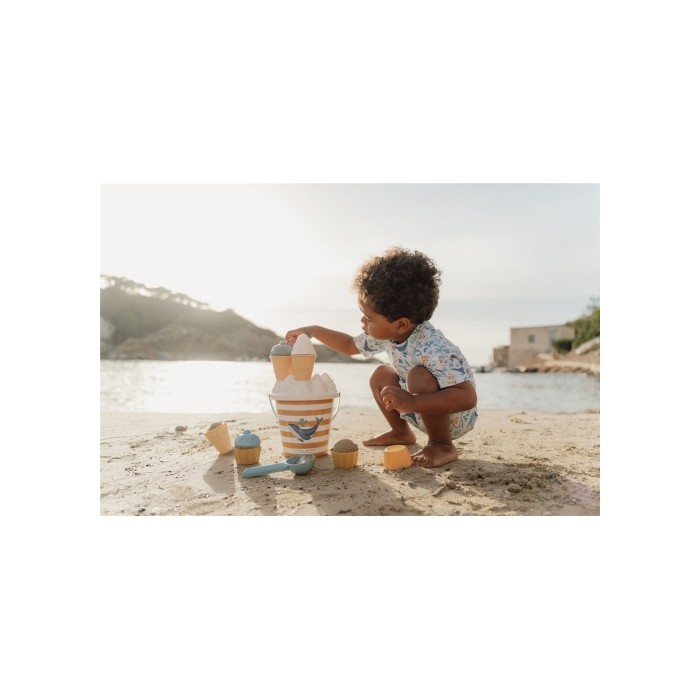 Set Cubo de Playa con Helados Oceans Dreams| LITTLE DUTCH  LITTLE DUTCH