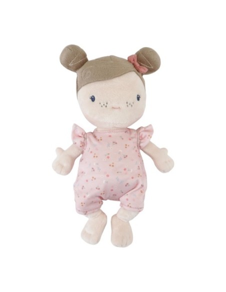 Muñeco de Peluche Bebé Rosa Little Dutch con Capazo