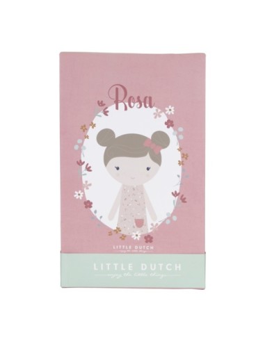 Nina de Tela Rosa Gran 50 cm Little Dutch | Peluix Suau