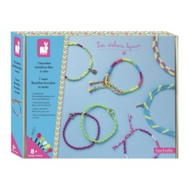 Pulseras Brasileñas Fluorescentes Janod – Kit Creativo para Niños