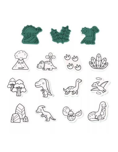 Tampones Dinosaurios 15 Unidades | JANOD