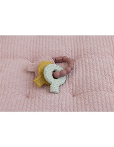 Mordedor de Silicona Rosa Little Dutch | Alivio para Bebés
