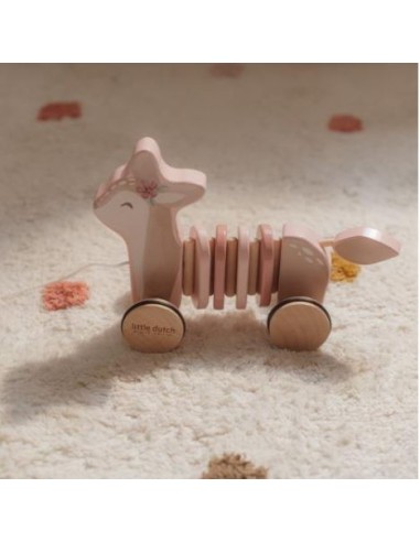 Arrastre Ciervo FSC Fairy Garden | LITTLE DUTCH
