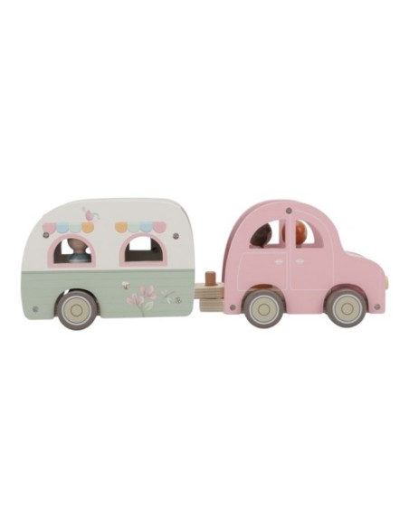 Set Cotxe i Caravana FSC Little Dutch – Joguina de Fusta