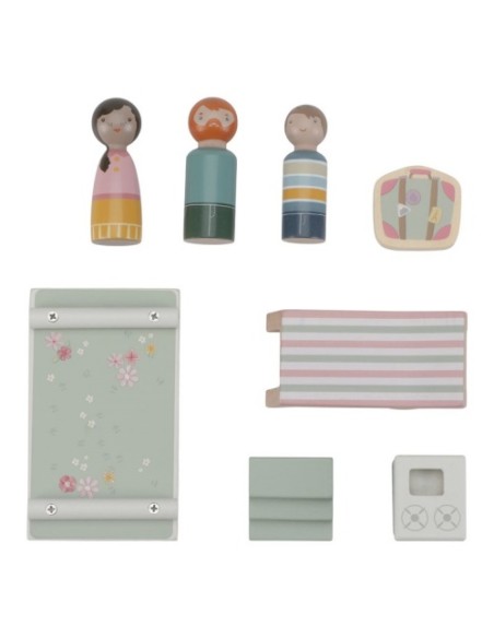 Set Cotxe i Caravana FSC Little Dutch – Joguina de Fusta