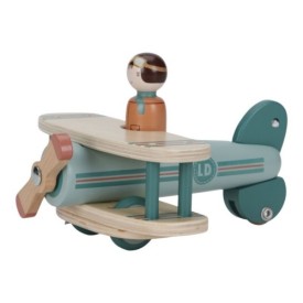 Avión de Madera Sostenible FSC Little Dutch con Piloto