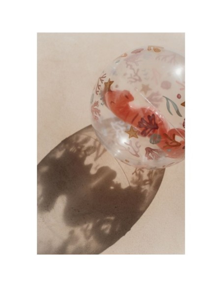Pelota Playa 3D Oceans Dreams Rosa | LITTLE DUTCH