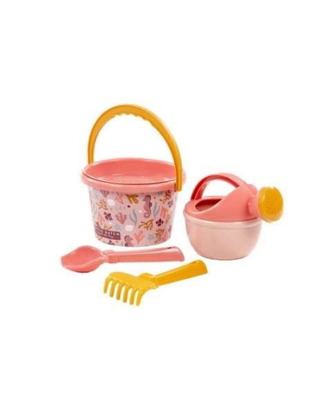 Set Playa 5 Piezas Oceans Dreams Rosa | LITTLE DUTCH