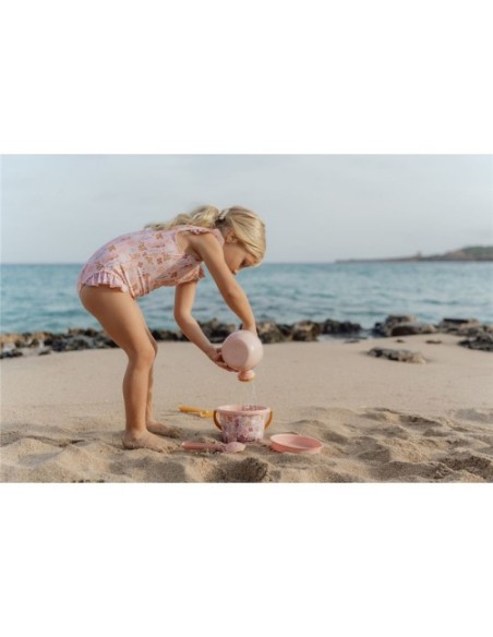 Set Playa 5 Piezas Oceans Dreams Rosa | LITTLE DUTCH