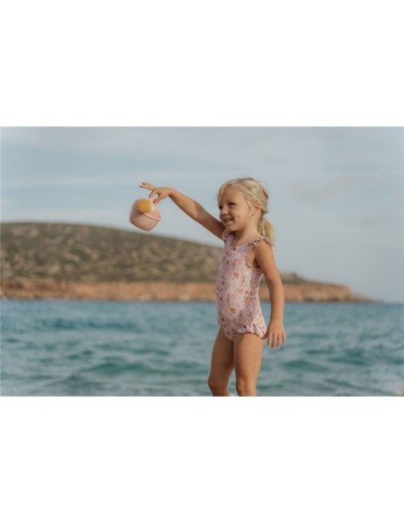 Set Playa 5 Piezas Oceans Dreams Rosa | LITTLE DUTCH
