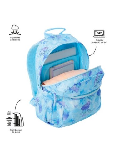 Mochila Acuareles - Polar | TOTTO